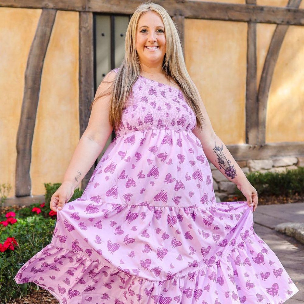 GAVE YOU MY HEART MIDI DRESS
